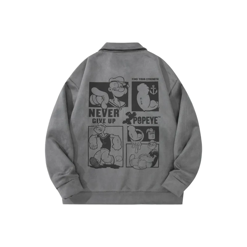 POPEYE Sweatshirt Unisex Autumn And Winter Season-0