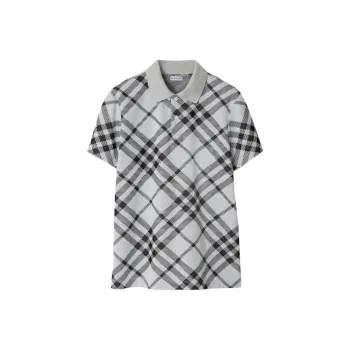 Burberry Nova Check Short Sleeved Polo Shirt