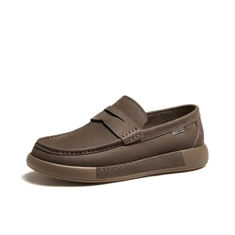 CAMEL Loafers Men Khaki/Yellow Brown-0