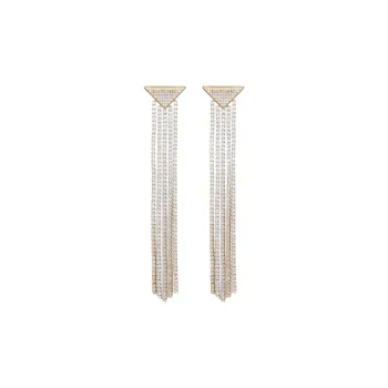 PRADA Earrings Women's Gold