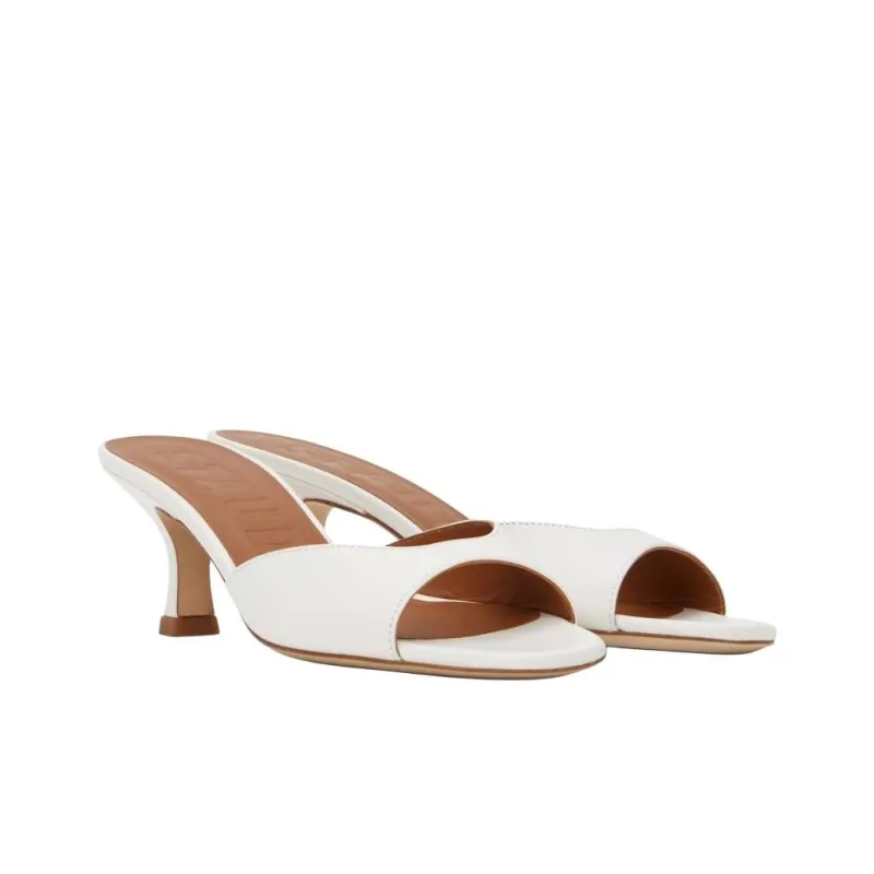 Staud Slide Slippers 5.5cm Women's White-2