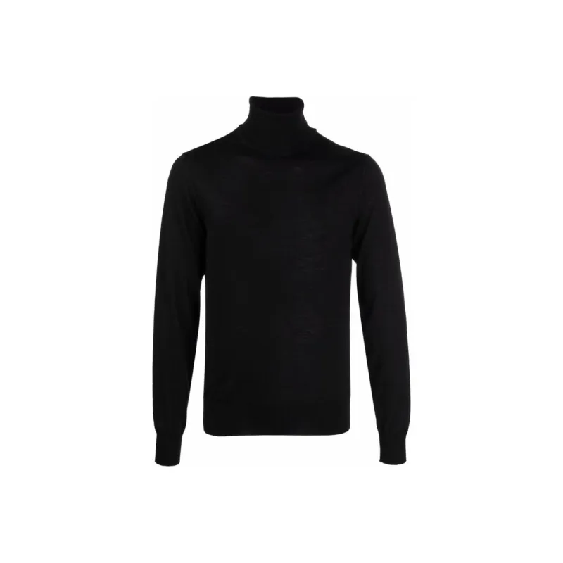 EMPORIO ARMANI Long Sleeved Roll Neck Knitted Jumper-0