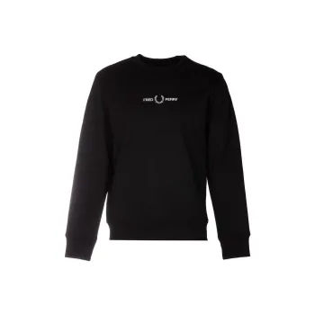 FRED PERRY Sweatshirt Men's Black