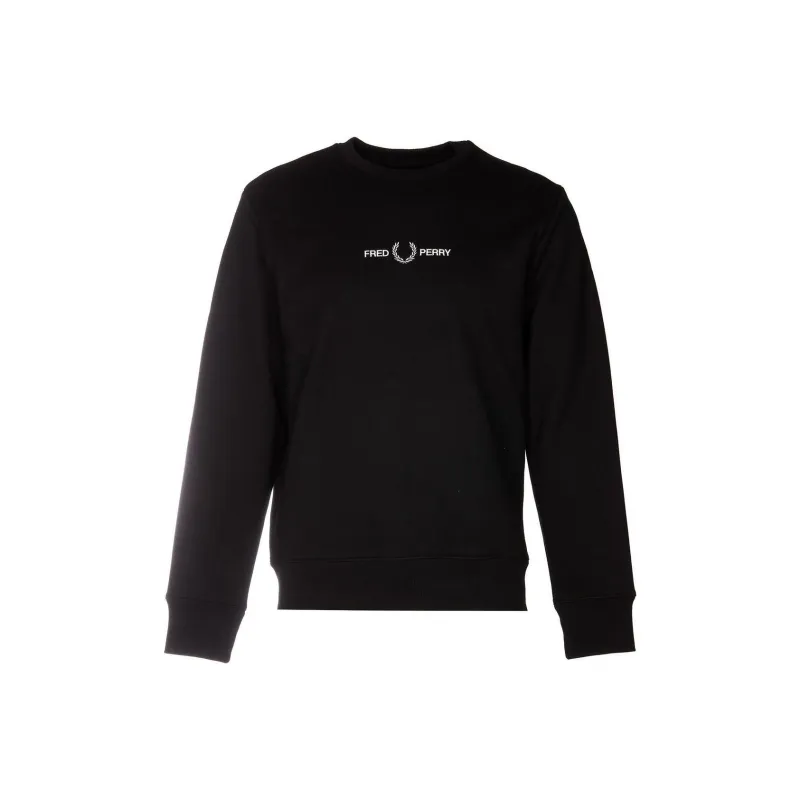 FRED PERRY Sweatshirt Men's Black-0