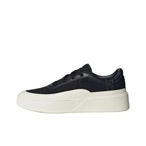 Adidas FOS LABCOURT LIGHT Anti Slip Wear Resistant Low Top Skateboard Shoes Unisex Black