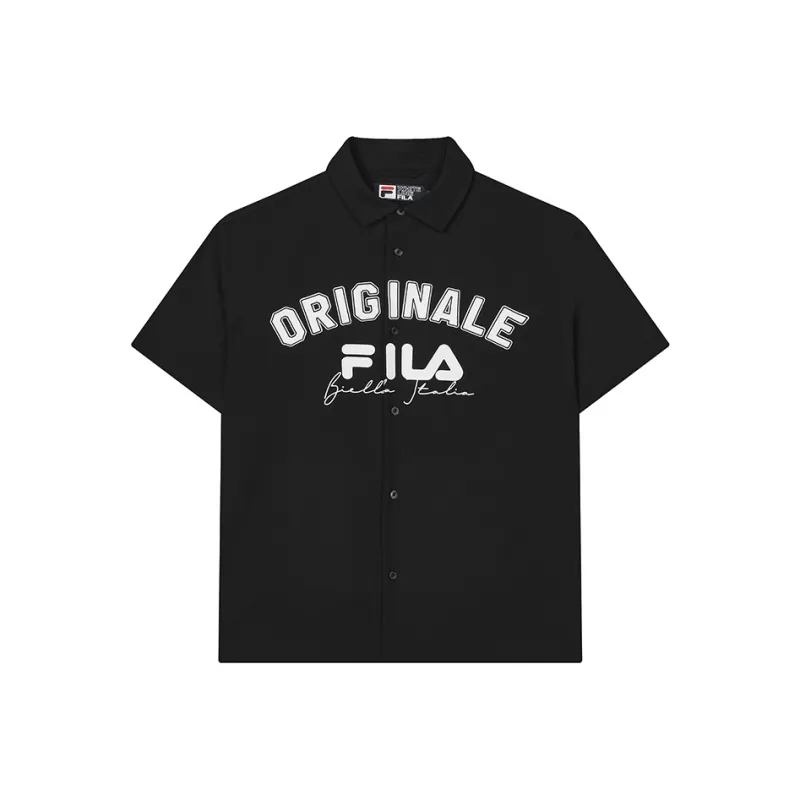 FILA Polo Shirts Men Black-0