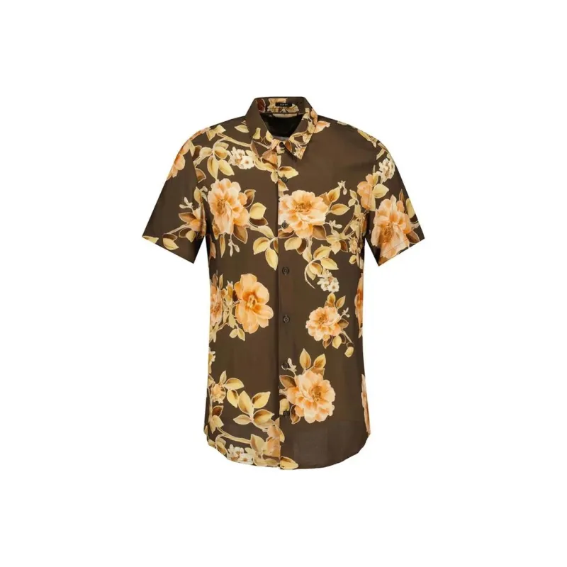 GUESS Shirts Men Tan-0