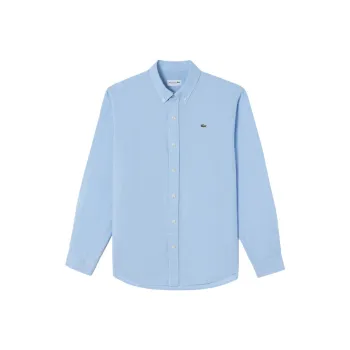LACOSTE Shirts Men Light Blue