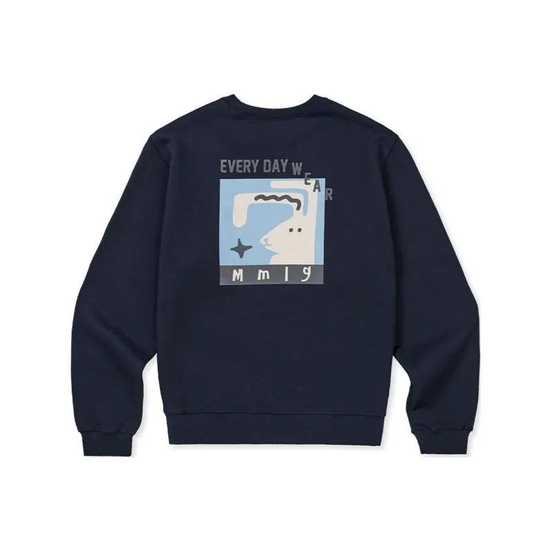 Mmlg FW24 Sweatshirt Unisex Marine Blue-0