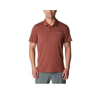 Columbia Polo Shirt Men's Brown