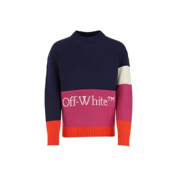 OFF WHITE SS21 Sweaters Men Blue