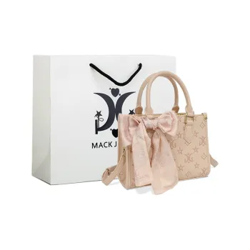 MACK JODAER Synthetic Leather Handbag Women's Peach Blossom