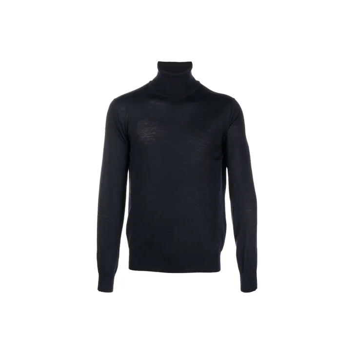 EMPORIO ARMANI Turtleneck Knitted Jumper-0