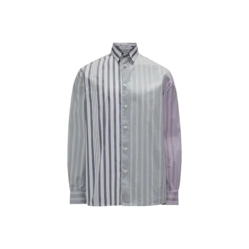 JW Anderson Striped Patchwork Shirt