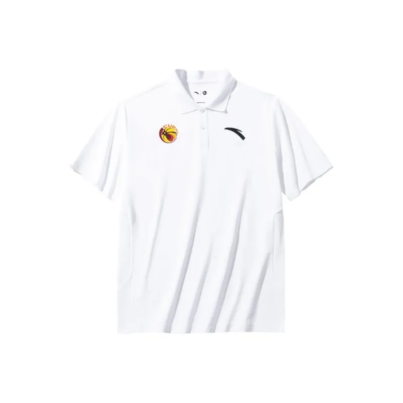 Anta Polo Shirt Men's Pure White-0