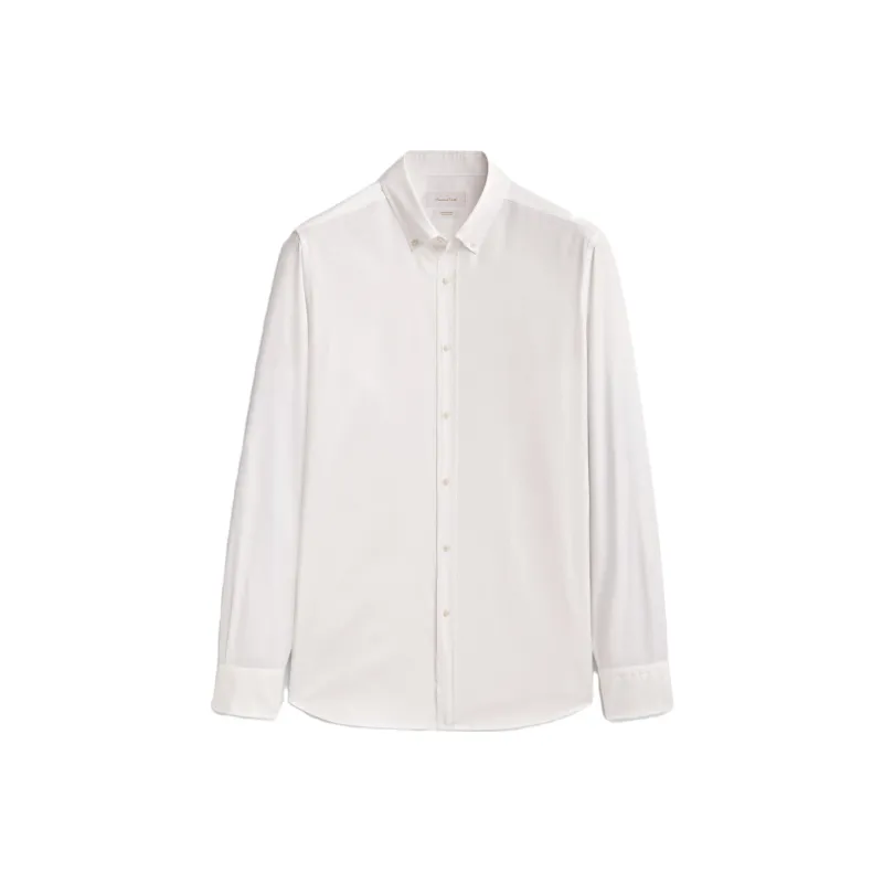 Massimo Dutti Shirts Men White-0