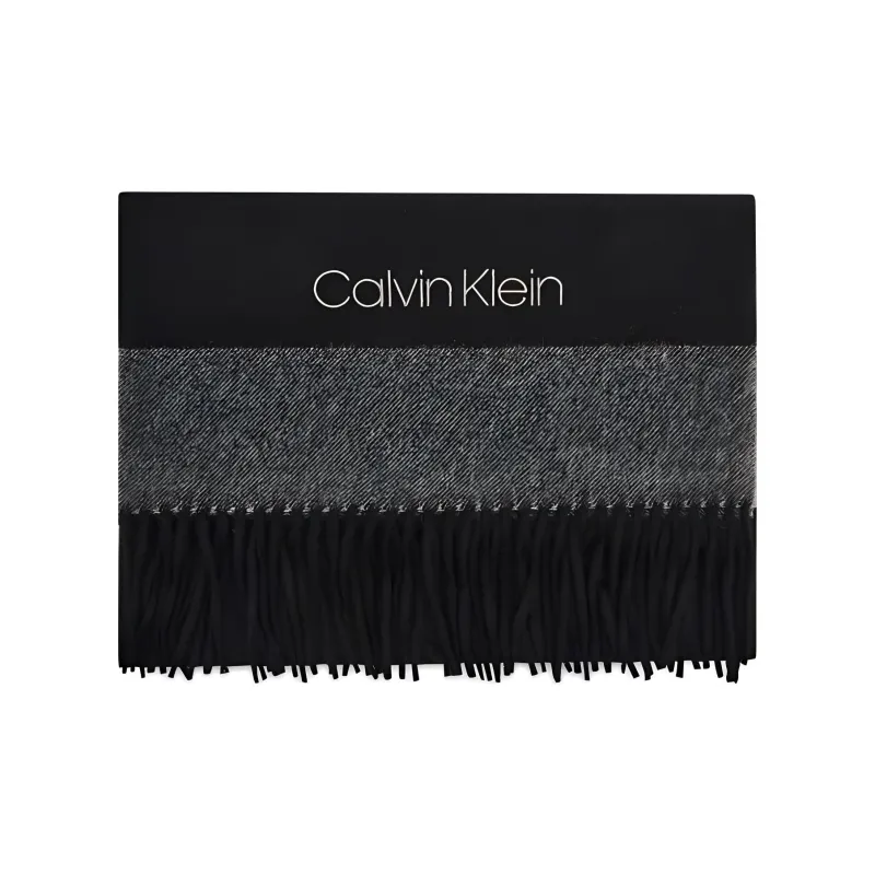 CALVIN KLEIN Knit Scarves Women's Black-1
