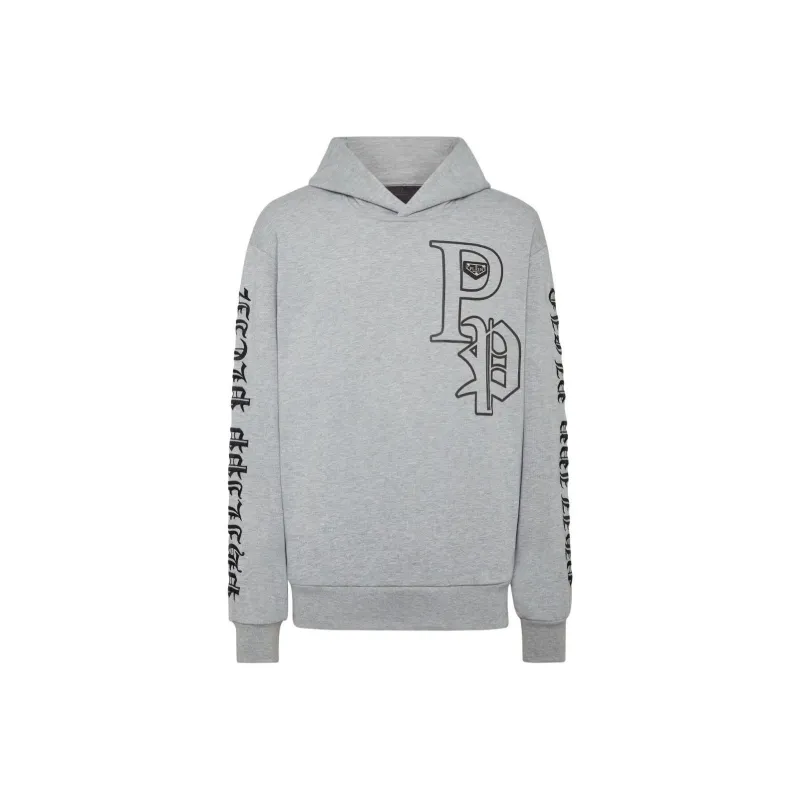 PHILIPP PLEIN Gothic Plein Hoodie-0