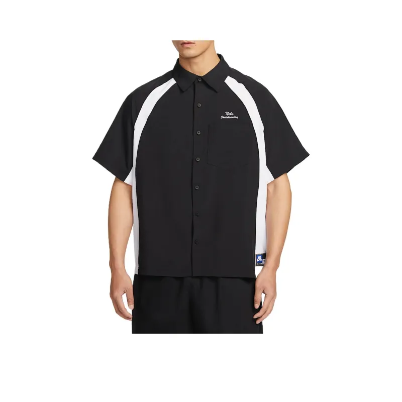 Nike Dri Fit SB Shirt Men's Black White-0