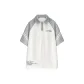 White Body with Gray Sleeves