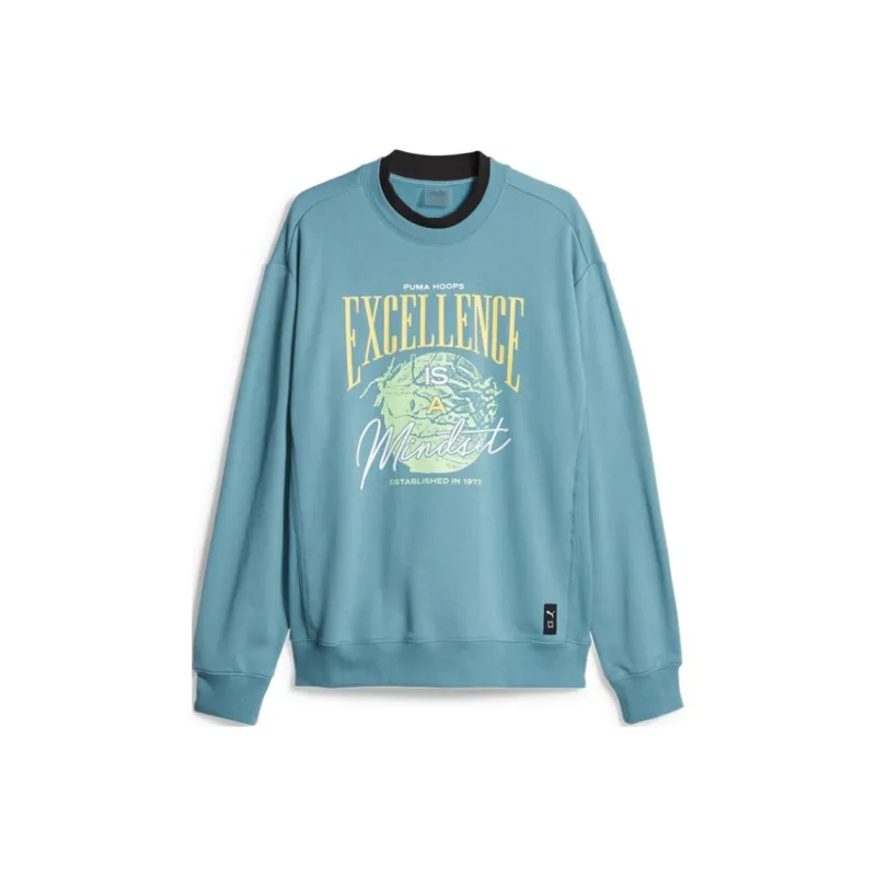 PUMA FRANCHISE GRAPHIC Sweatshirt Unisex Blue-0
