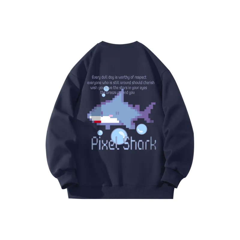 Small Columns Under The Sea Sweatshirt Unisex-10