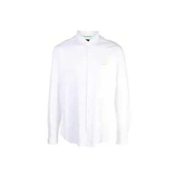 HUGO Shirts Men Optical White Color