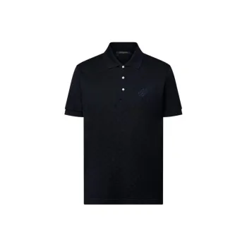 LOUIS VUITTON 1AGILG Damier Cotton Pique Polo