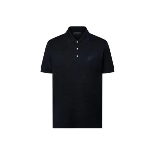 LOUIS VUITTON Damier Cotton Pique Polo