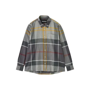 BARBOUR Shirts Men Gray
