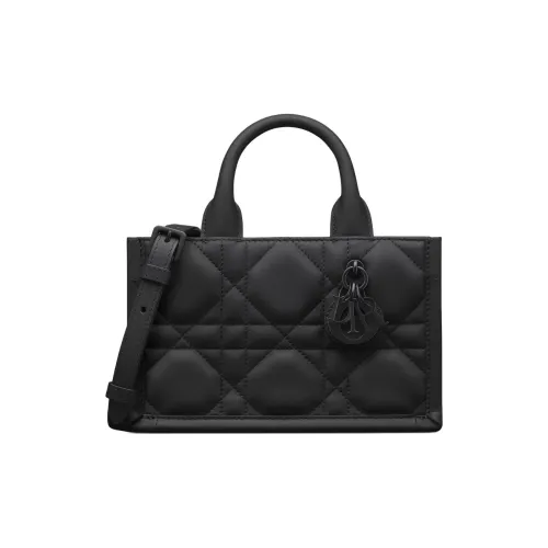 DIOR BookTote Cow Leather Tote Bag, Shopping Bag, Handbag Mini Women's Black