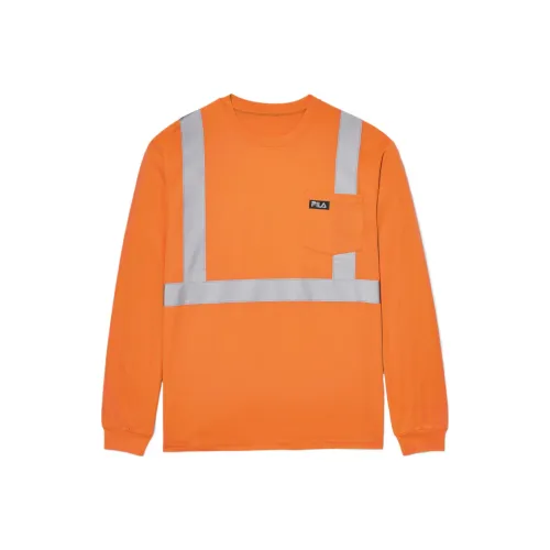 FILA Shirts Unisex Orange 801