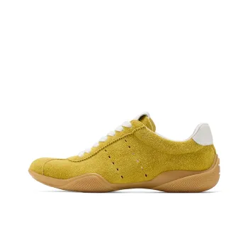 GG CC City Escape Cushioning, Slip Resistant, Abrasion Resistant, Height Increasing Low Top Casual Shoes Women's Yellow