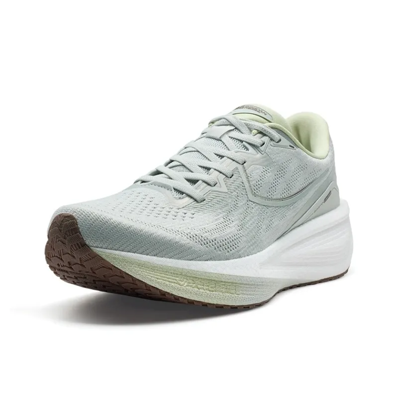 XTEP Qingyun Running Shoes Men Low Top Gray, Gray Stone Green-1