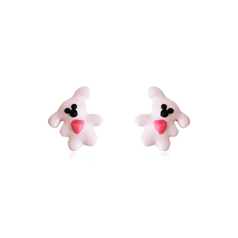 SHEEHHYY Alloy Stud Earrings Unisex-3