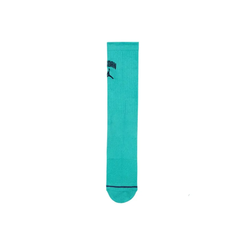 Jordan Everyday Mid Calf Socks Unisex 1 Pack Blue Green-0