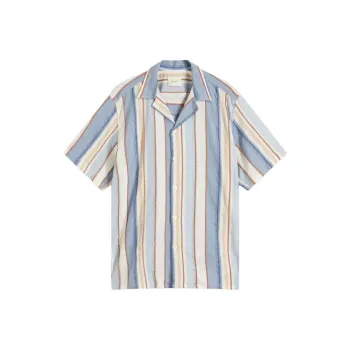 Forét Shirts Men Blue