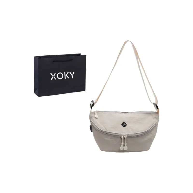 XOKY Fabric Shoulder Bag, Crossbody Bag Unisex Multicolor-0