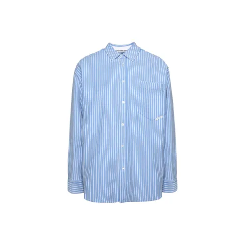 AMIPARIS Button Down Leather Jacket