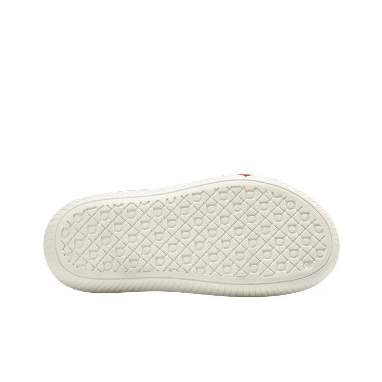 KUMPOO Abrasion Resistant Antibacterial Slide Slippers Unisex White-6