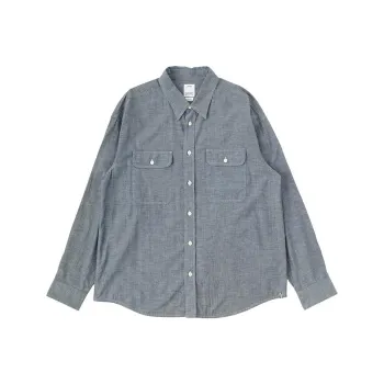 Visvim Pioneer Chambray Long Sleeve Shirt C/S