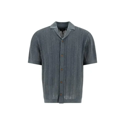 VINCE Shirts Men Gray