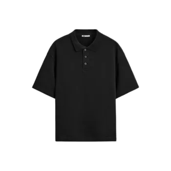 ZARA Polo Shirts Men Black