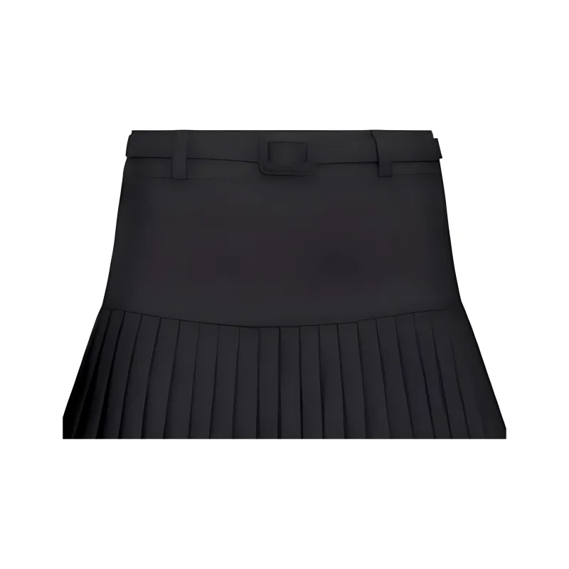 DIOR Casual Short Skirts Women's Black-1