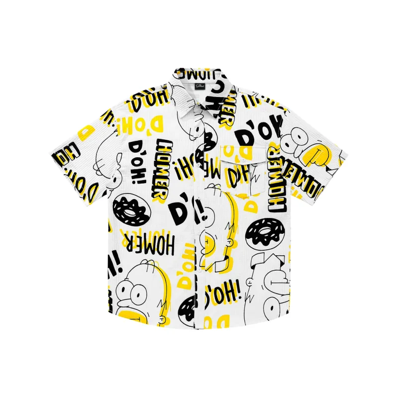 The Simpsons Shirt Unisex White-0