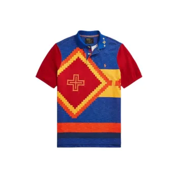 Polo Ralph Lauren PRL X Naiomi Glasses Mesh Shirt Polo Shirt Unisex Multicolor