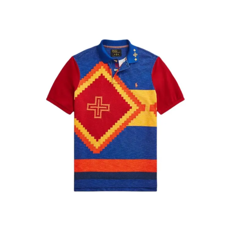 Polo Ralph Lauren PRL X Naiomi Glasses Mesh Shirt Polo Shirt Unisex Multicolor-0
