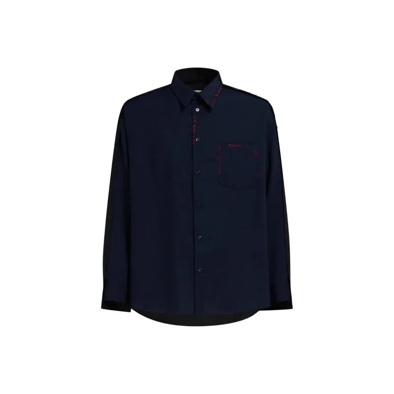 MARNI Raw Cut Boxy Shirt-0