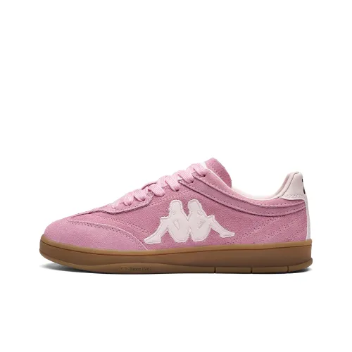 Kappa Tifo Back to Back Anti Slip Wear Resistant Low Top Skateboard Shoes Women's Pink