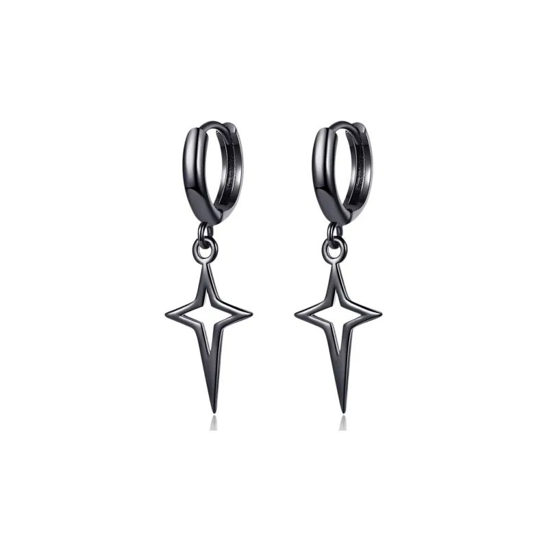 QUIET LOVE Alloy Stud Earrings Unisex-4